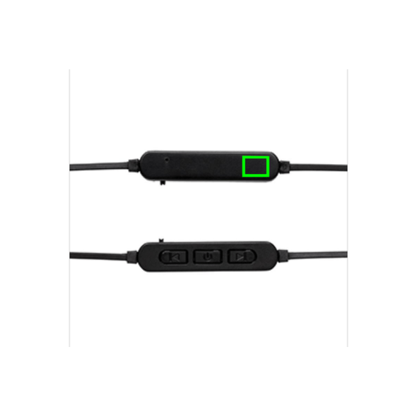 Auriculares inalámbricos con logo iluminado